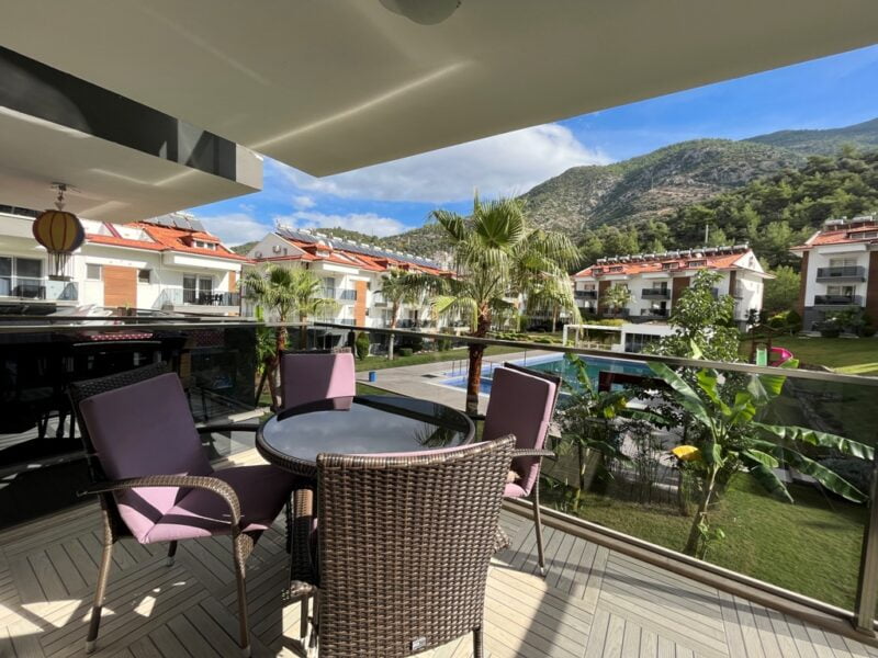 Nature view luxury Fethiye apartment