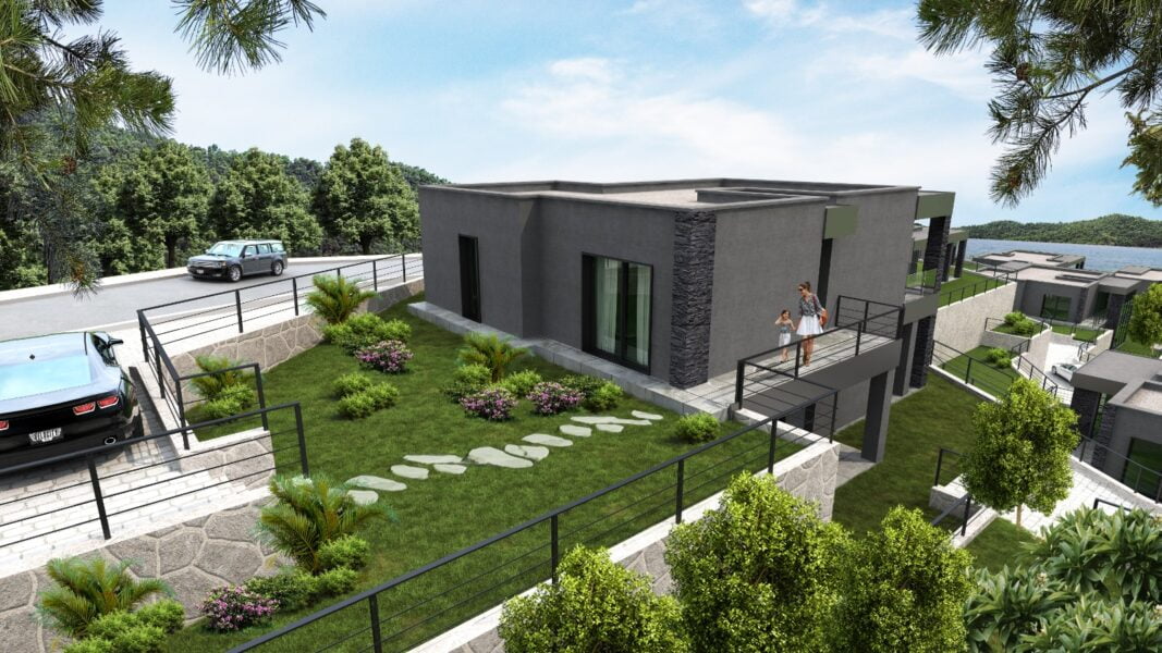 villa rent seaview in gundogan