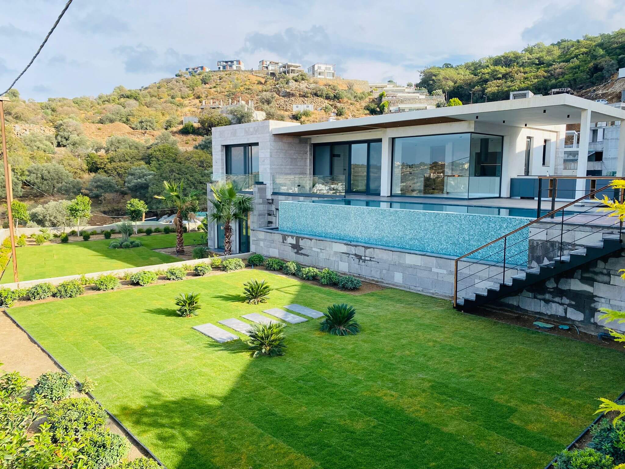 Luxury sea view Bodrum villas