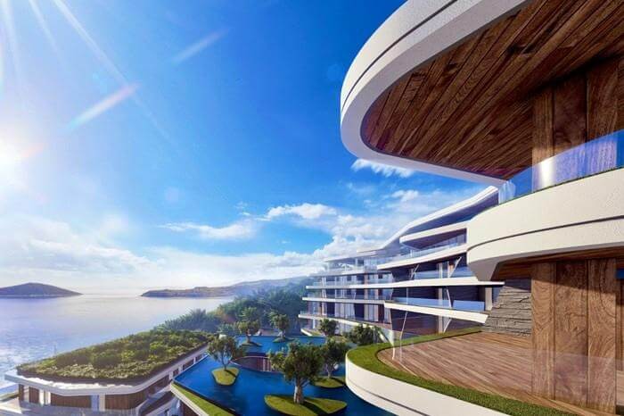 Beachfront luxury Bodrum apartments
