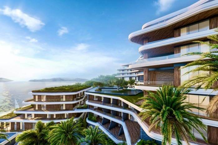 Beachfront luxury Bodrum apartments