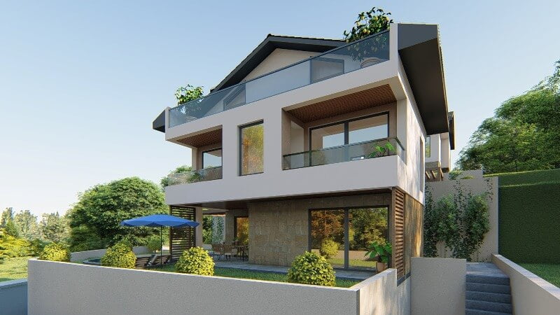 Detached 4-Bed Luxury Fethiye Villas