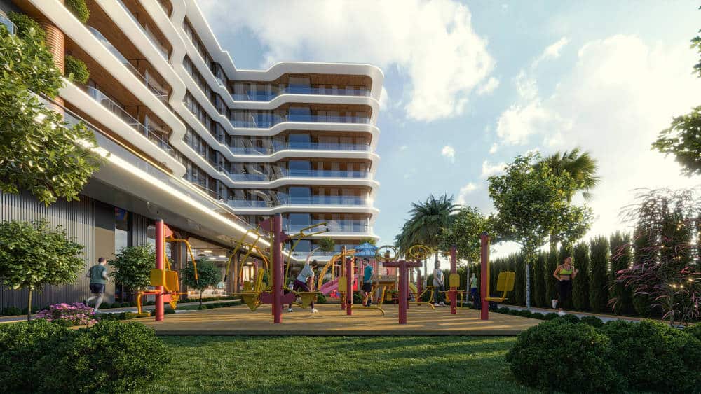 İzmir şehir merkezinde lüks rezidanslar