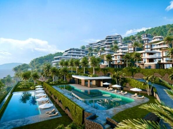 Luxusresidenzen am Wasser in Bodrum