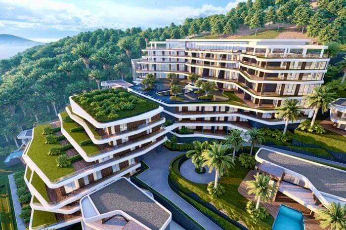 Luxusresidenzen am Wasser in Bodrum