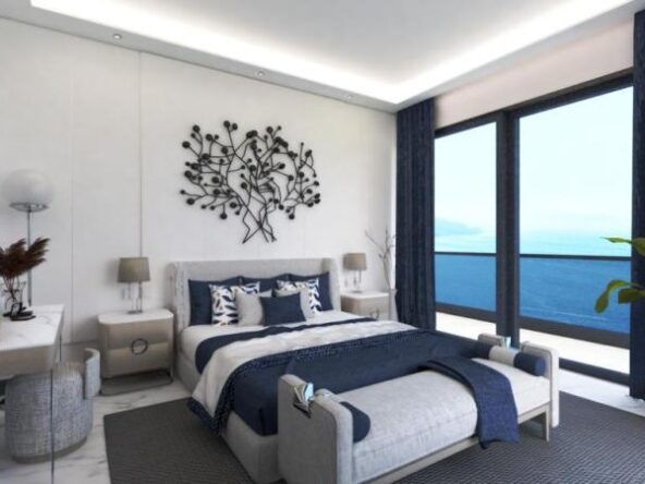 Kalkan'da deniz manzaralı lüks villalar
