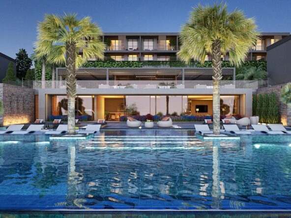 Affordable lake view apartments Bodrum