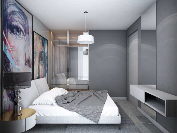 Affordable lake view apartments Bodrum