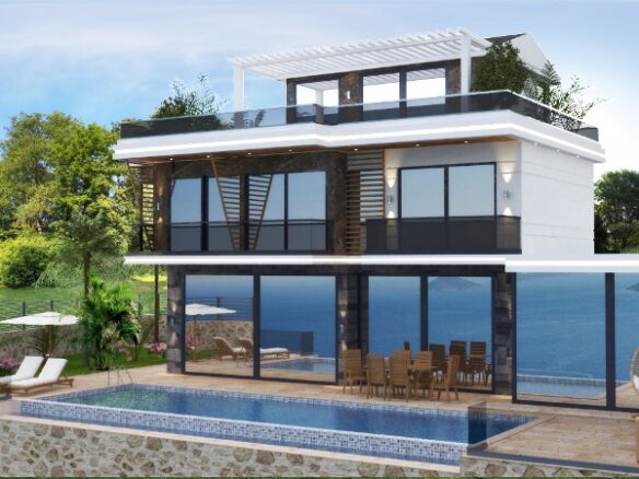 Sea view luxury villas in Kalkan