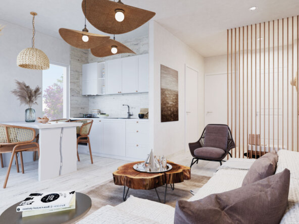 Izmir sea view luxury garden apartments