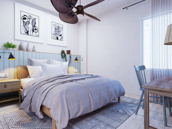 Izmir sea view luxury garden apartments