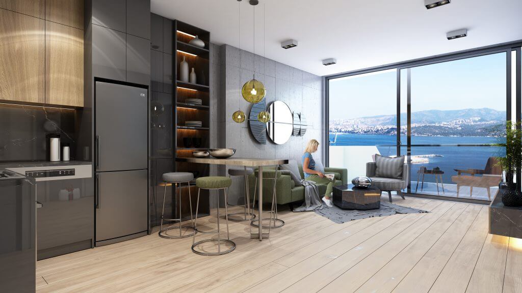Luxury Izmir Sea View Spa Apartments