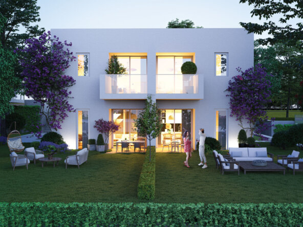 Izmir sea view luxury garden apartments