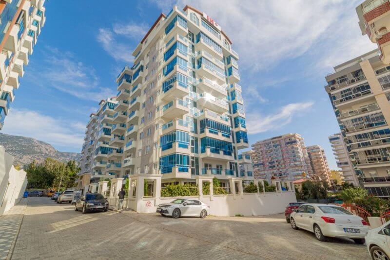 Alanya Sea View Apartment for sale 1+1 5 Alanya sea view apartment for sale