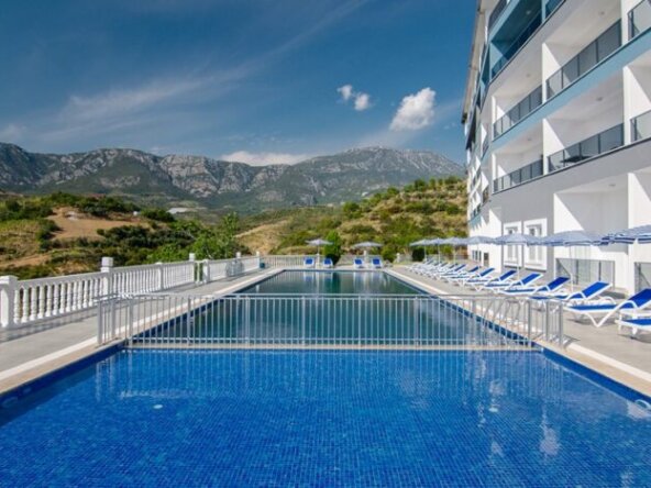 Sea view luxury Alanya apartment