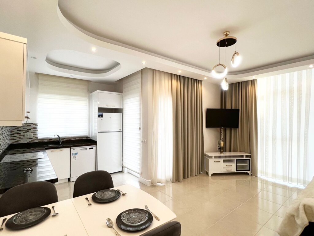 Alanya Sea View Apartment for sale 1+1 10 Alanya sea view apartment for sale