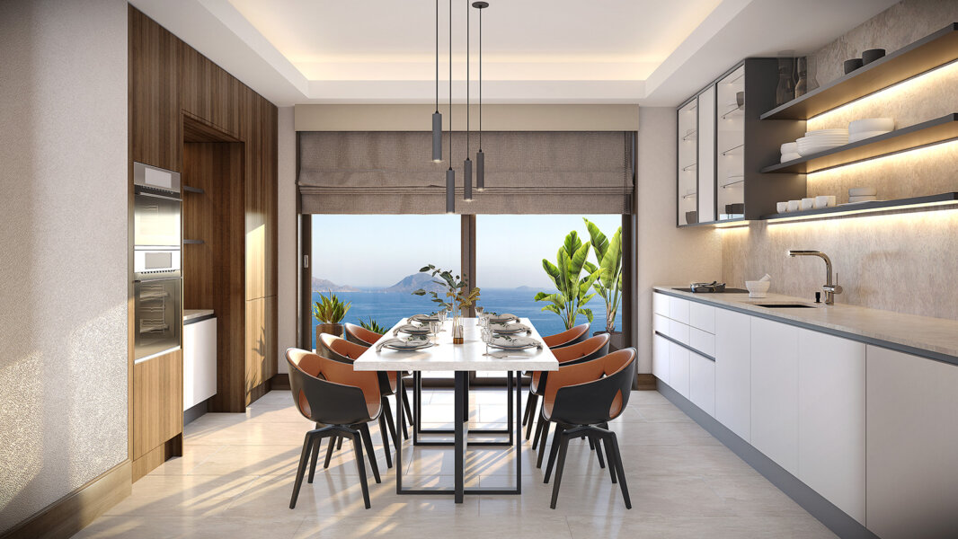 Bodrum villas with panoramic sea views