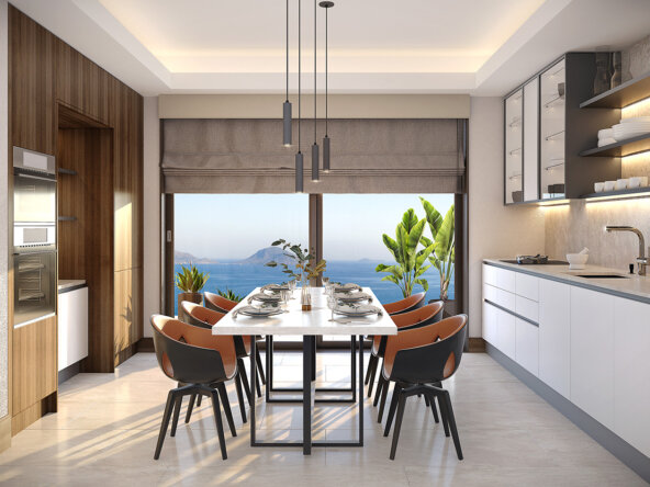 Bodrum villas with panoramic sea views
