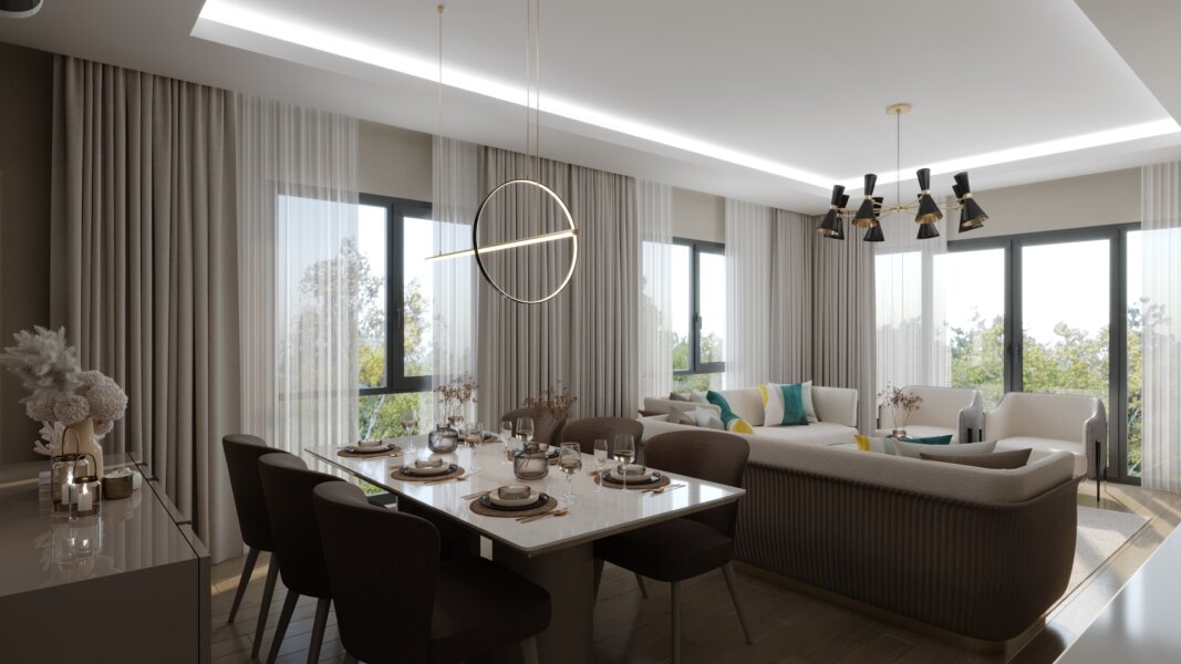 Lake view Istanbul apartments