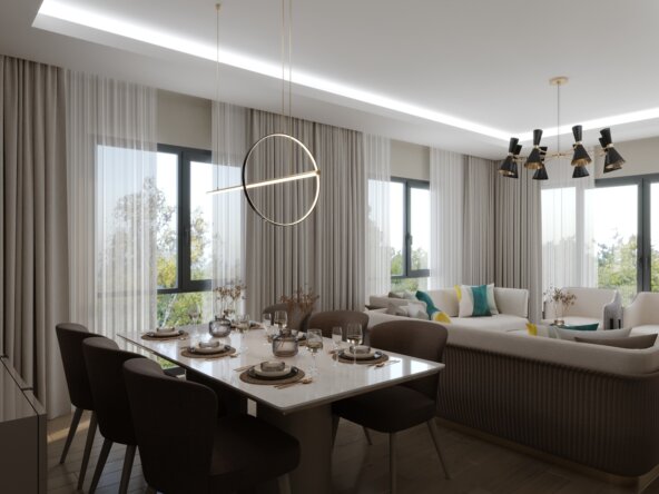 Lake view Istanbul apartments