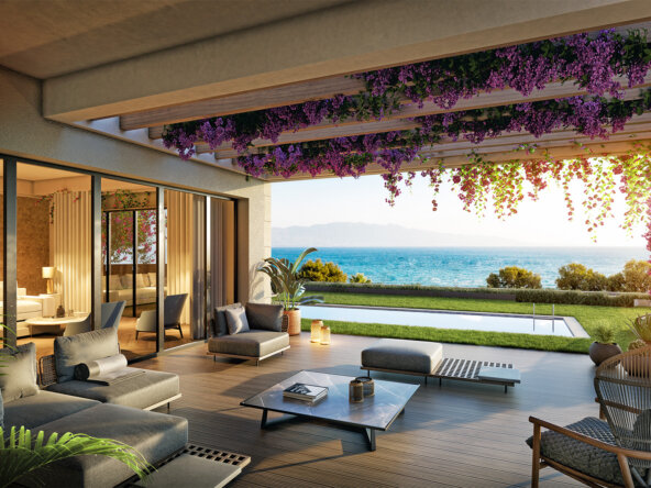 Bodrum villas with panoramic sea views