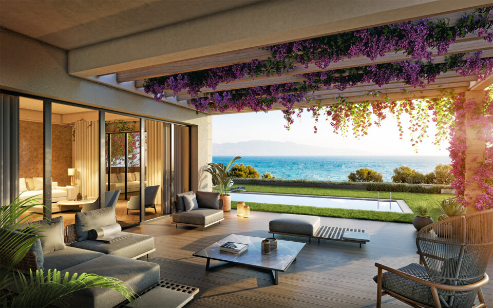 Bodrum villas with panoramic sea views