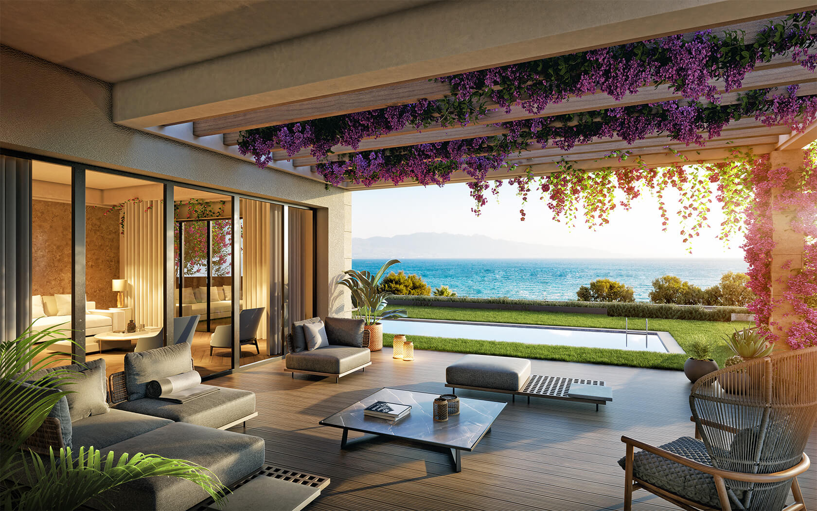 Bodrum villas with panoramic sea views