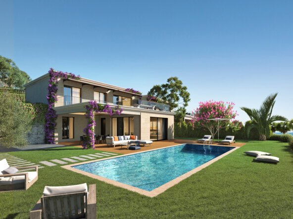Bodrum villas with panoramic sea views