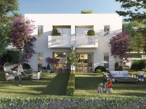 Izmir sea view luxury garden apartments