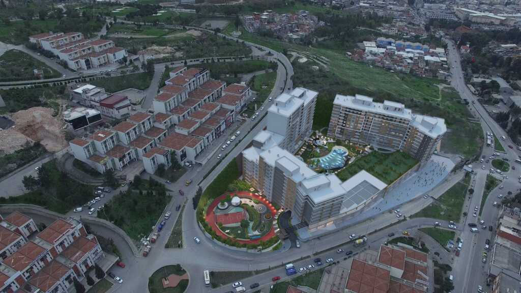 Izmir City Centre Luxury Sea View Homes 1+1 4 Izmir city centre luxury sea view homes