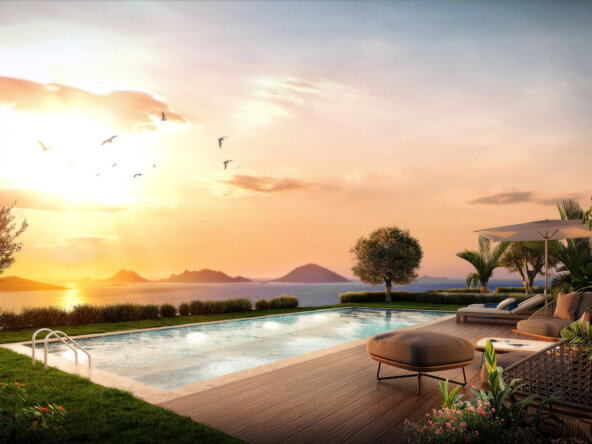 Bodrum villas with panoramic sea views