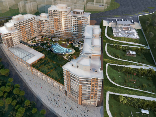 Izmir city centre luxury sea view homes