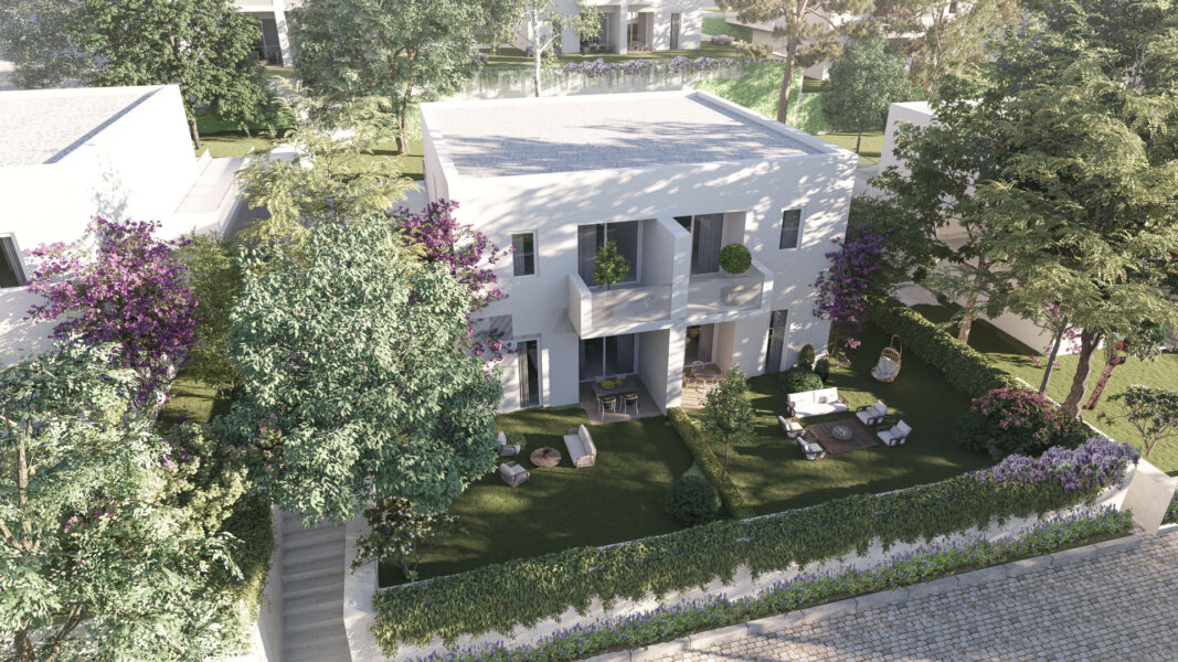 Izmir sea view luxury garden apartments