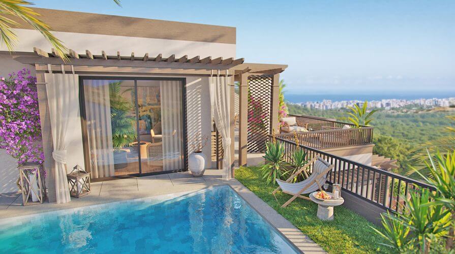 Sea view luxury Alanya villas