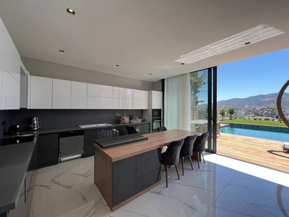 Turnkey sea view Yalikavak luxury villa
