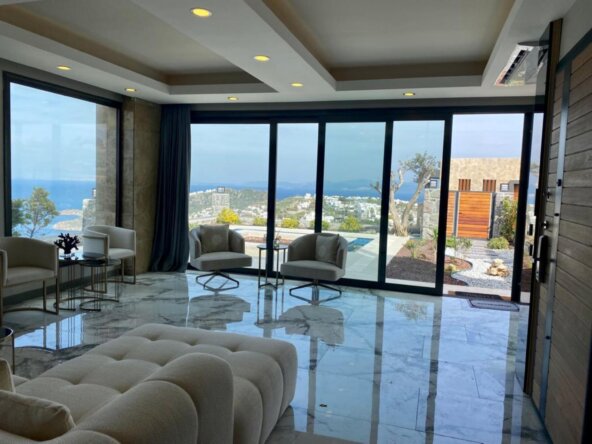 Sea view luxury Bodrum house