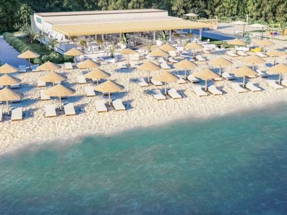 Izmir sea view luxury garden apartments