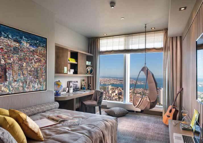 آپارتمان های استانبول با دید بسفر