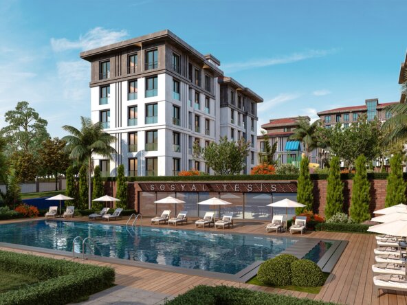 Canal view Istanbul luxury apartments