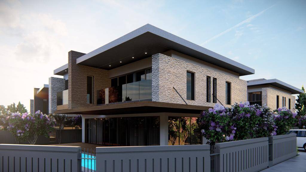 Antalya'da satılık 4 yatak odalı lüks villalar