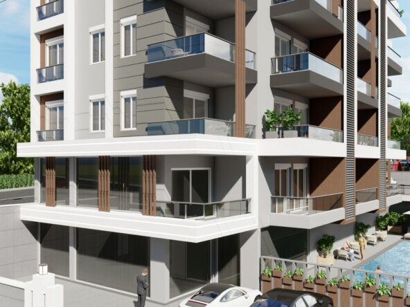 Alanya'da butik lüks daireler