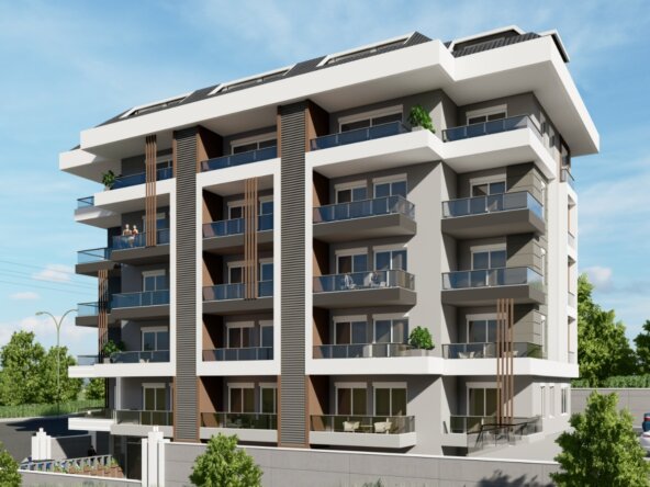 Alanya'da butik lüks daireler