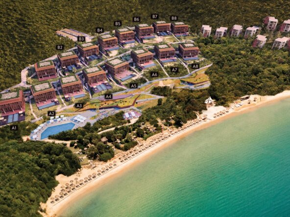 Beach apartments in Bodrum