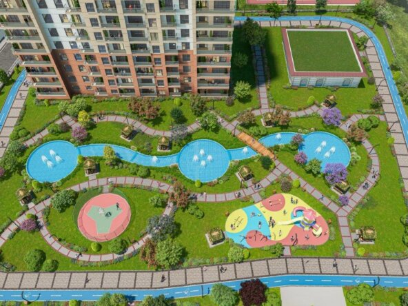 Lake view Istanbul apartments