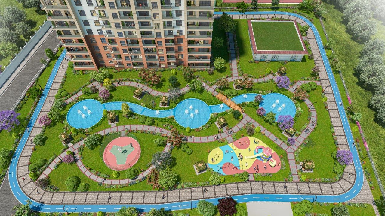 Lake view Istanbul apartments