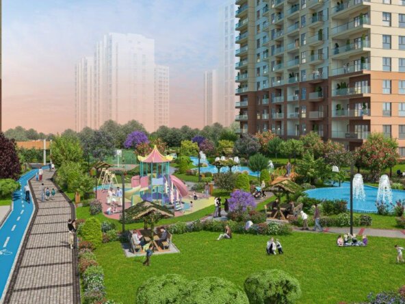 Lake view Istanbul apartments