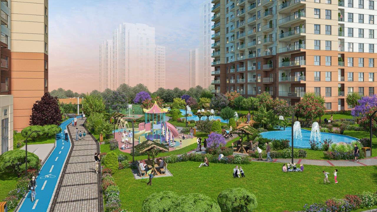 Lake view Istanbul apartments