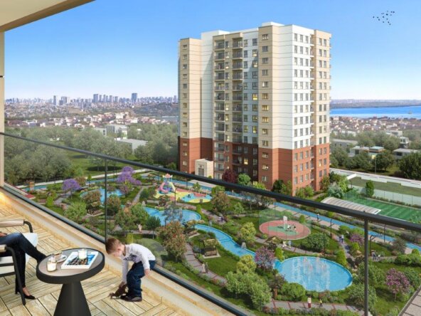 Lake view Istanbul apartments