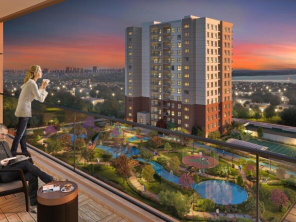 Lake view Istanbul apartments