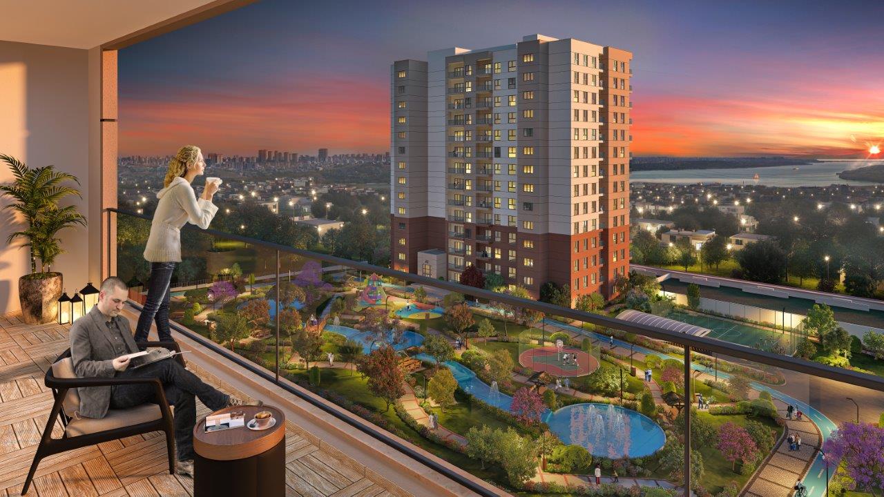 Lake view Istanbul apartments